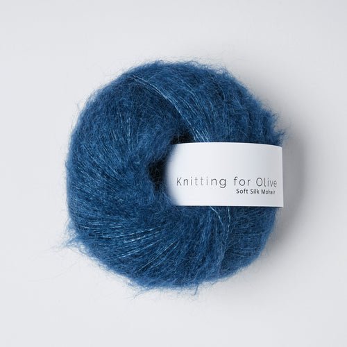 Knitting for Olive Soft Silk Mohair - Knitting for Olive Blue Tit - The Little Yarn Store