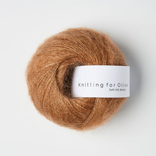 Knitting for Olive Soft Silk Mohair - Knitting for Olive Brown Nougat - The Little Yarn Store