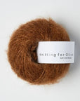 Knitting for Olive Soft Silk Mohair - Knitting for Olive Dark Cognac - The Little Yarn Store