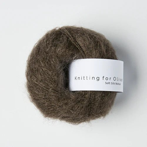 Knitting for Olive Soft Silk Mohair - Knitting for Olive Dark Moose - The Little Yarn Store