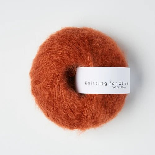 Knitting for Olive Soft Silk Mohair - Knitting for Olive Dusty Robin - The Little Yarn Store