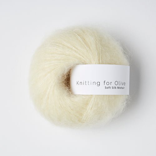 Knitting for Olive Soft Silk Mohair - Knitting for Olive Elderflower - The Little Yarn Store
