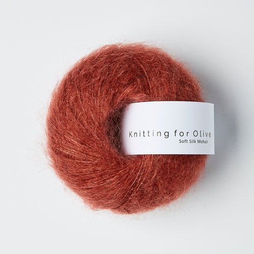 Knitting for Olive Soft Silk Mohair - Knitting for Olive Forest Berry - The Little Yarn Store