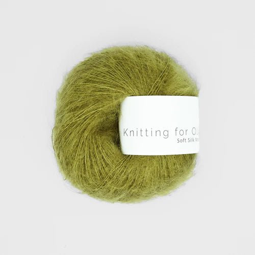Knitting for Olive Soft Silk Mohair - Knitting for Olive Green Woodpecker - The Little Yarn Store