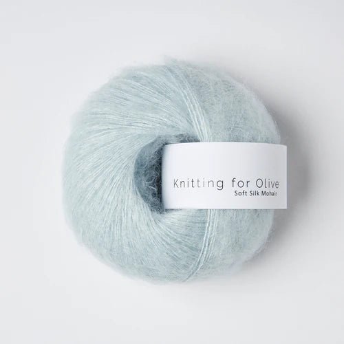 Knitting for Olive Soft Silk Mohair - Knitting for Olive Ice Blue - The Little Yarn Store