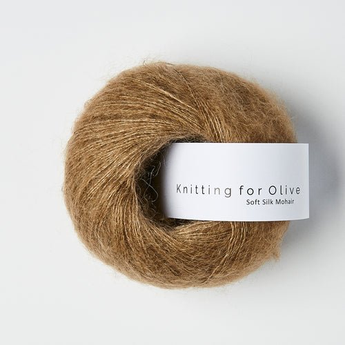Knitting for Olive Soft Silk Mohair - Knitting for Olive Nut Brown - The Little Yarn Store