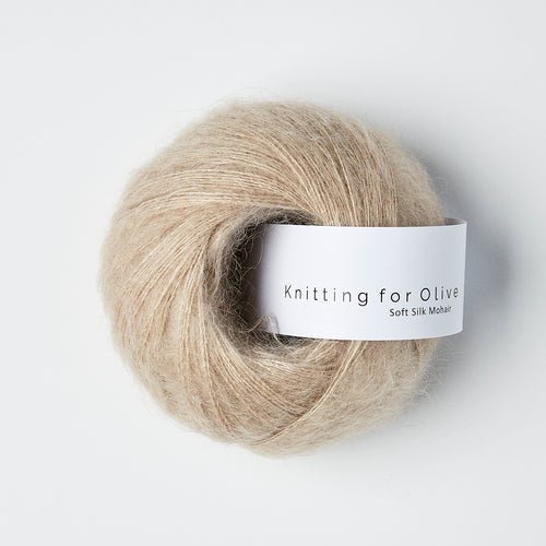 Knitting for Olive Soft Silk Mohair - Knitting for Olive Powder - The Little Yarn Store
