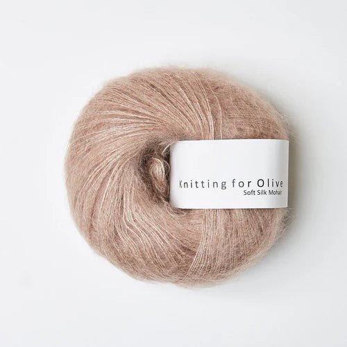 Knitting for Olive Soft Silk Mohair - Knitting for Olive Rose Clay - The Little Yarn Store