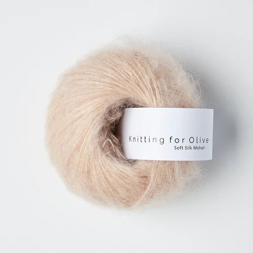 Knitting for Olive Soft Silk Mohair - Knitting for Olive Soft Rose - The Little Yarn Store