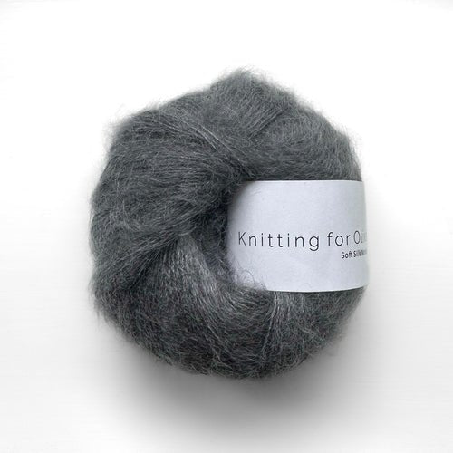 Knitting for Olive Soft Silk Mohair - Knitting for Olive Thunder Cloud - The Little Yarn Store