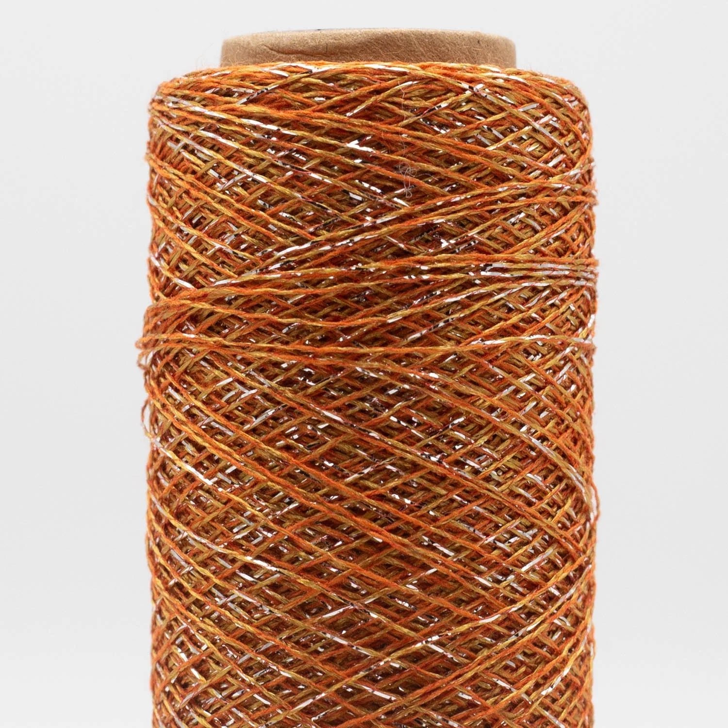 Kremke Soul Wool Stellaris - Kremke Soul Wool 121 Burnt Orange Silver - The Little Yarn Store
