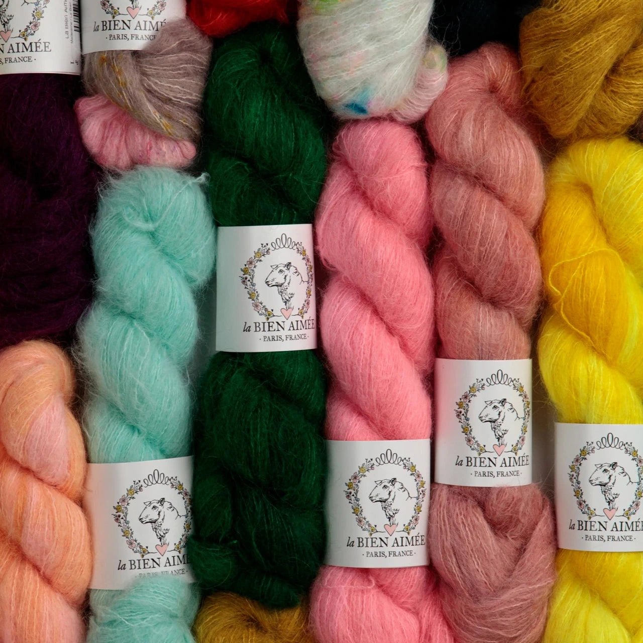 La Bien Aimée Kumo - La Bien Aimée Coquelicot - The Little Yarn Store