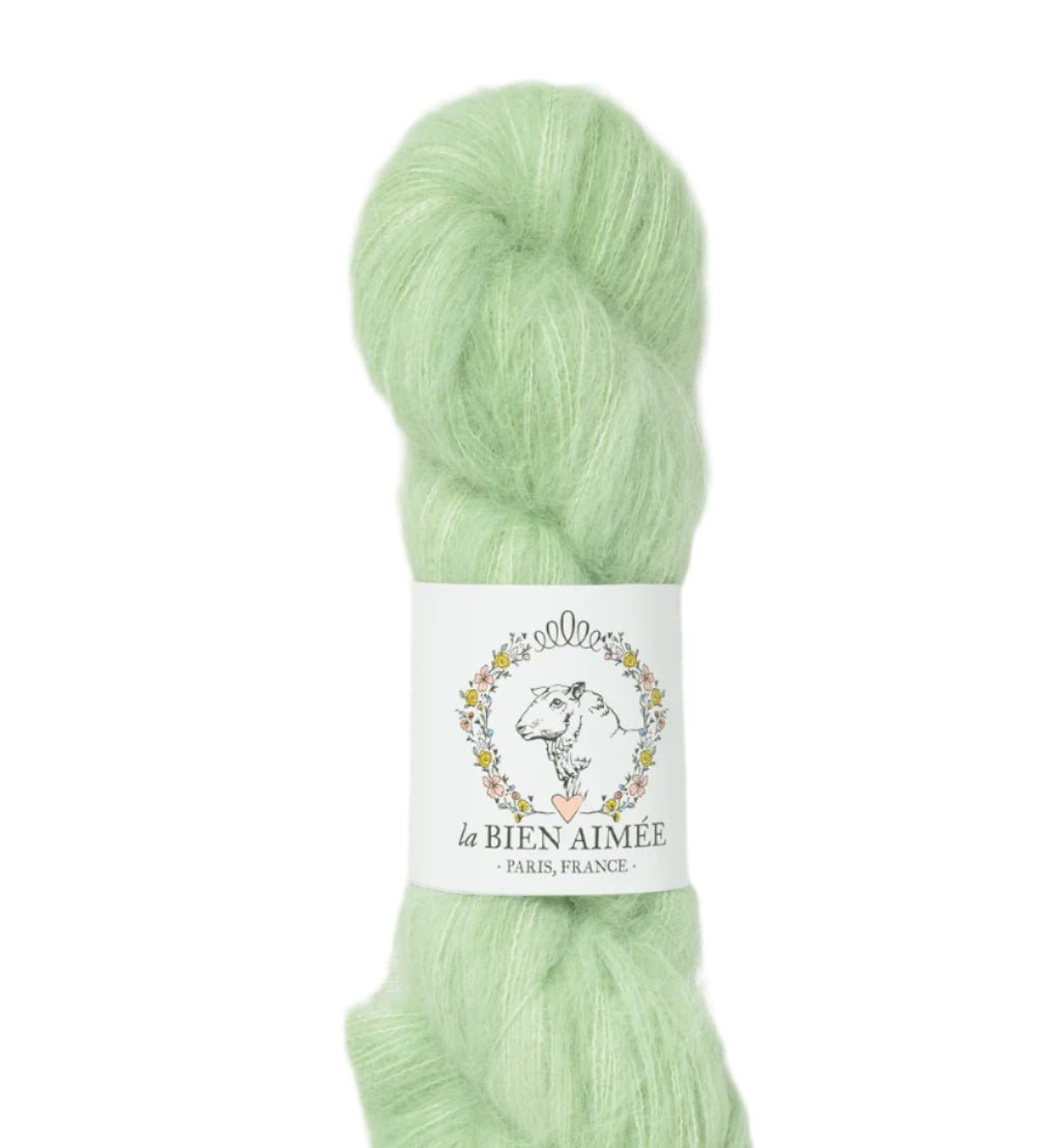 La Bien Aimée Kumo - La Bien Aimée Pistachio - The Little Yarn Store