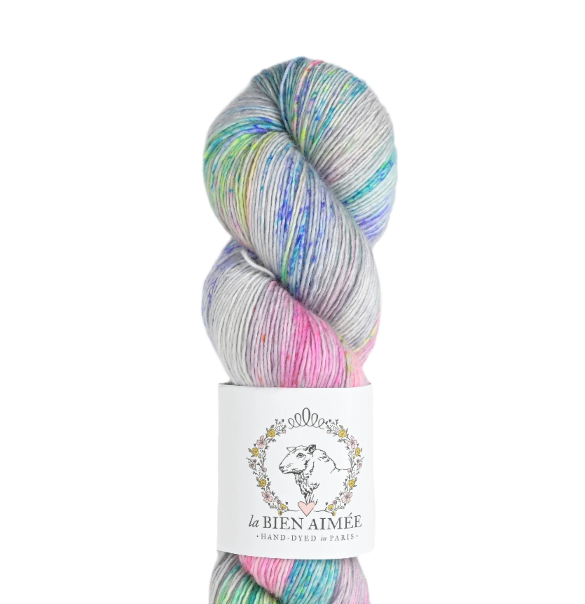 La Bien Aimée Merino Singles - La Bien Aimée Aimée's Sweater - The Little Yarn Store