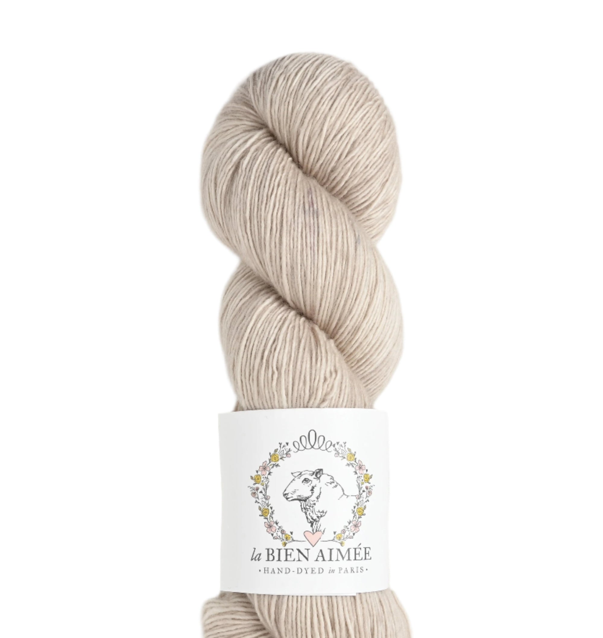 La Bien Aimée Merino Singles - La Bien Aimée Parchment - The Little Yarn Store