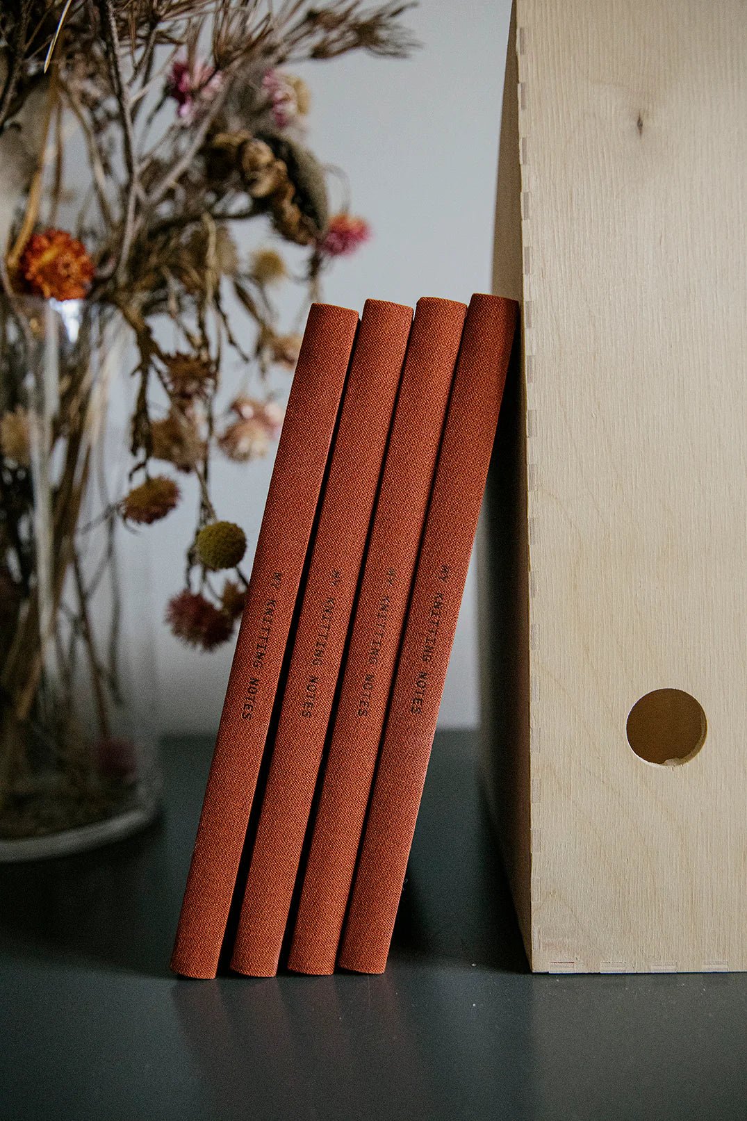 Laine My Knitting Notes - Laine Terracotta - The Little Yarn Store