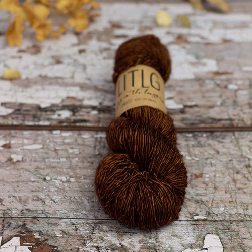 Life in the Long Grass Moon Sock - Life in the Long Grass Bronze - The Little Yarn Store