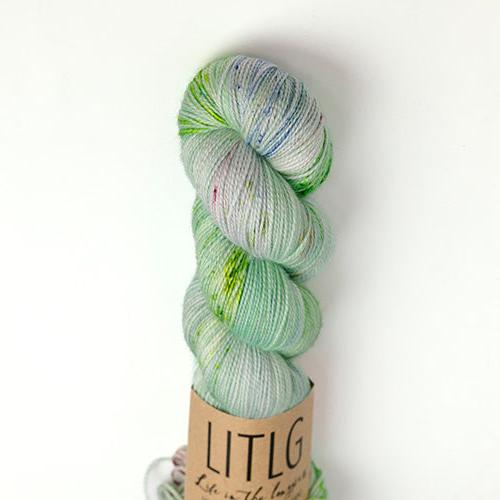 Life in the Long Grass Moon Sock - Life in the Long Grass Chlorophyll - The Little Yarn Store