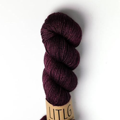 Life in the Long Grass Moon Sock - Life in the Long Grass Plum - The Little Yarn Store