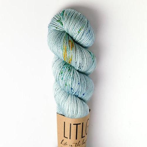 Life in the Long Grass Moon Sock - Life in the Long Grass Rain - The Little Yarn Store