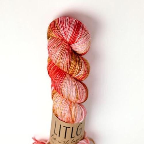 Life in the Long Grass Moon Sock - Life in the Long Grass Smoulder - The Little Yarn Store