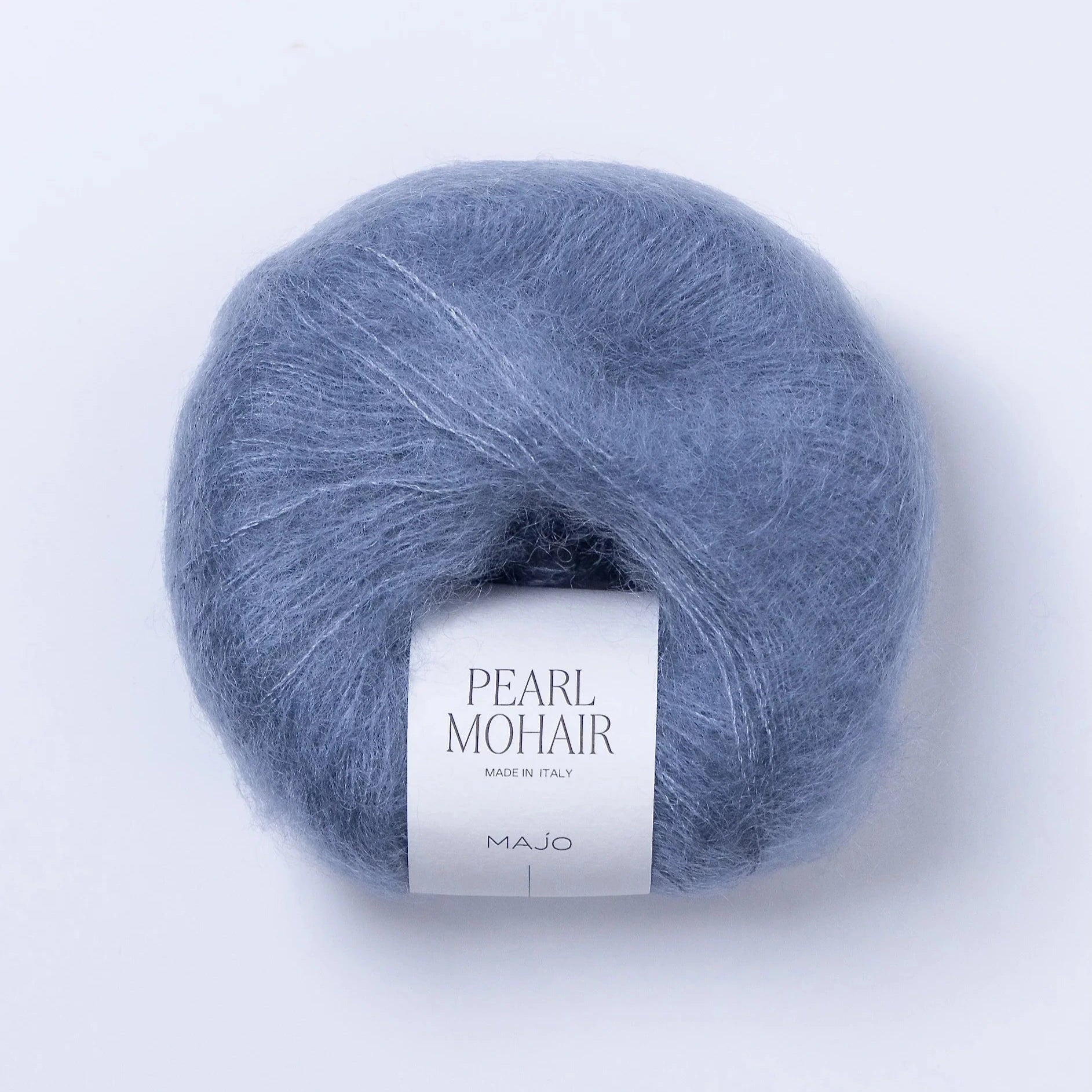 MAJO GARN Pearl Mohair - Majo Garn Dusty Blue - The Little Yarn Store