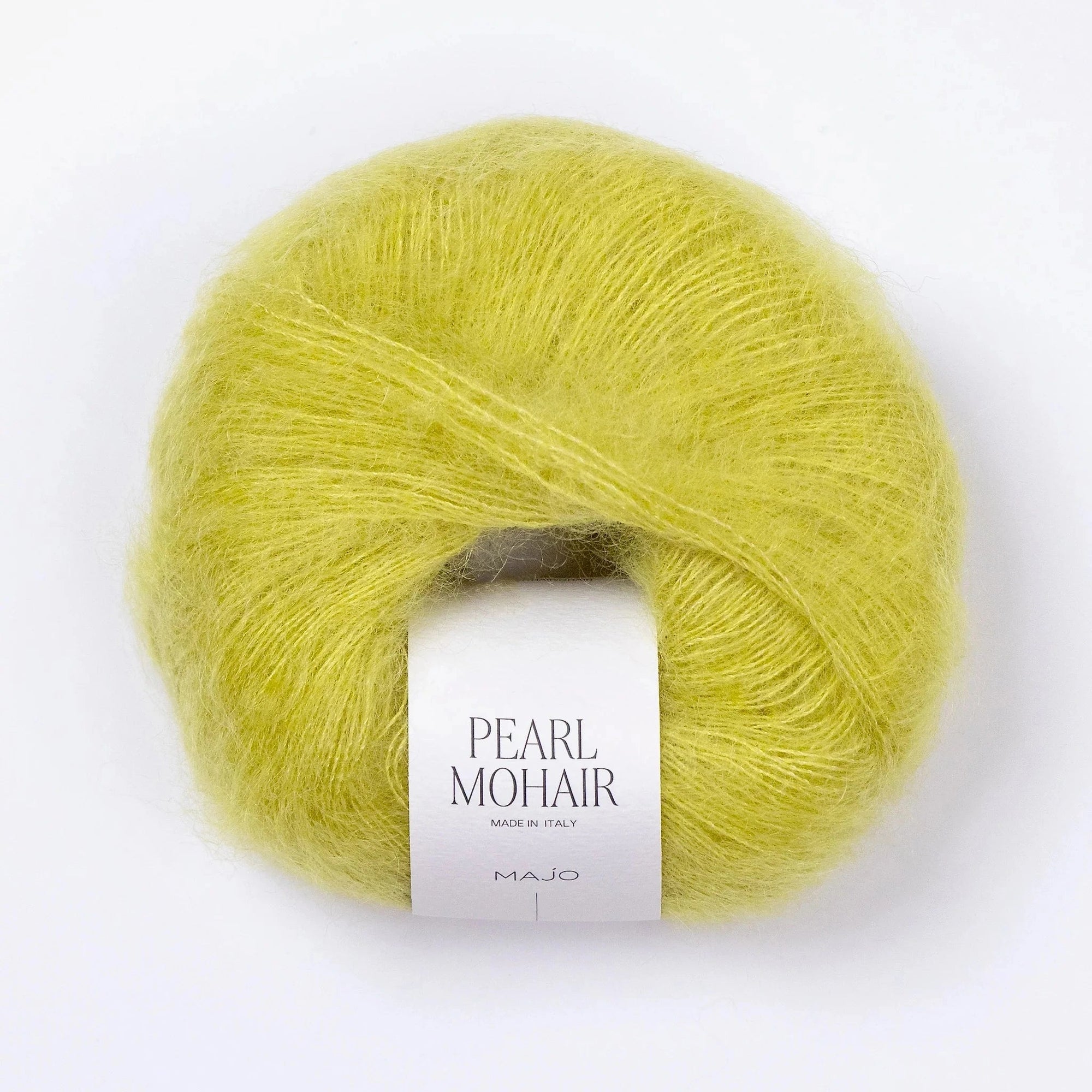 MAJO GARN Pearl Mohair - Majo Garn Limeade - The Little Yarn Store