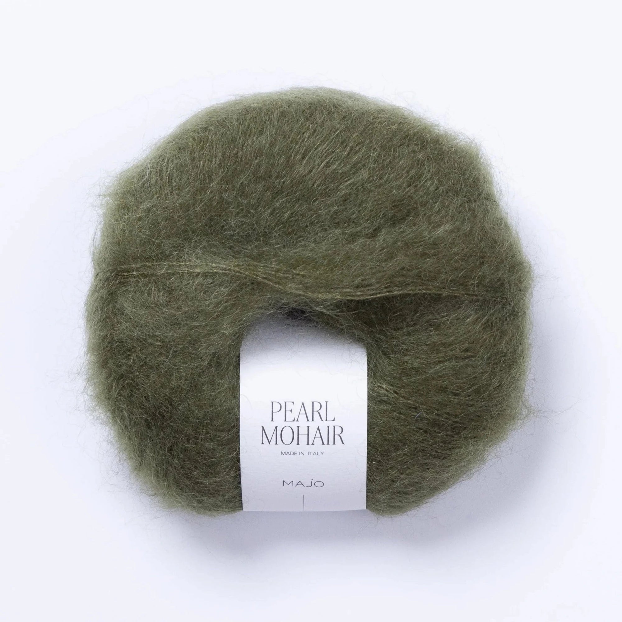 MAJO GARN Pearl Mohair - Majo Garn Moss - The Little Yarn Store