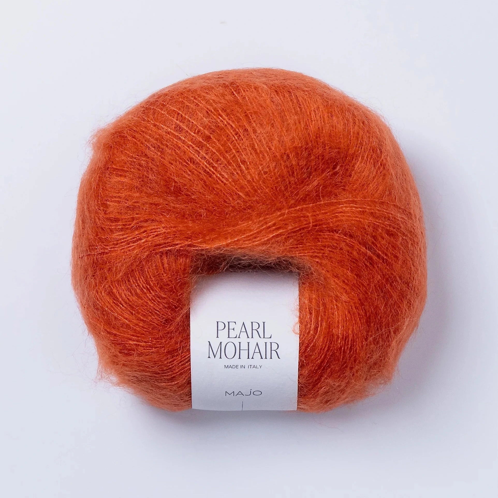 MAJO GARN Pearl Mohair - Majo Garn Terracotta - The Little Yarn Store