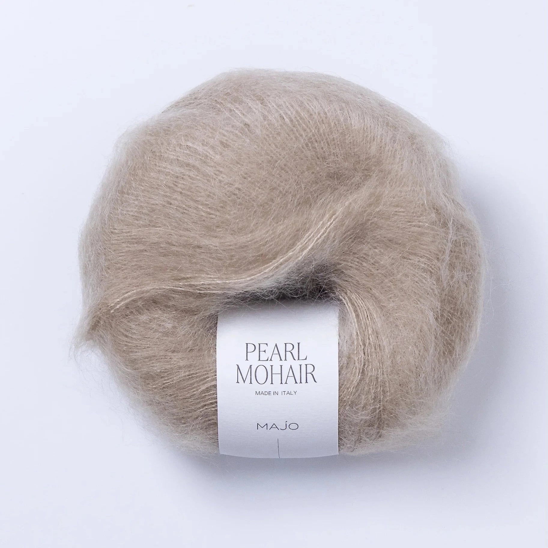 MAJO GARN Pearl Mohair - Majo Garn Vanilla - The Little Yarn Store