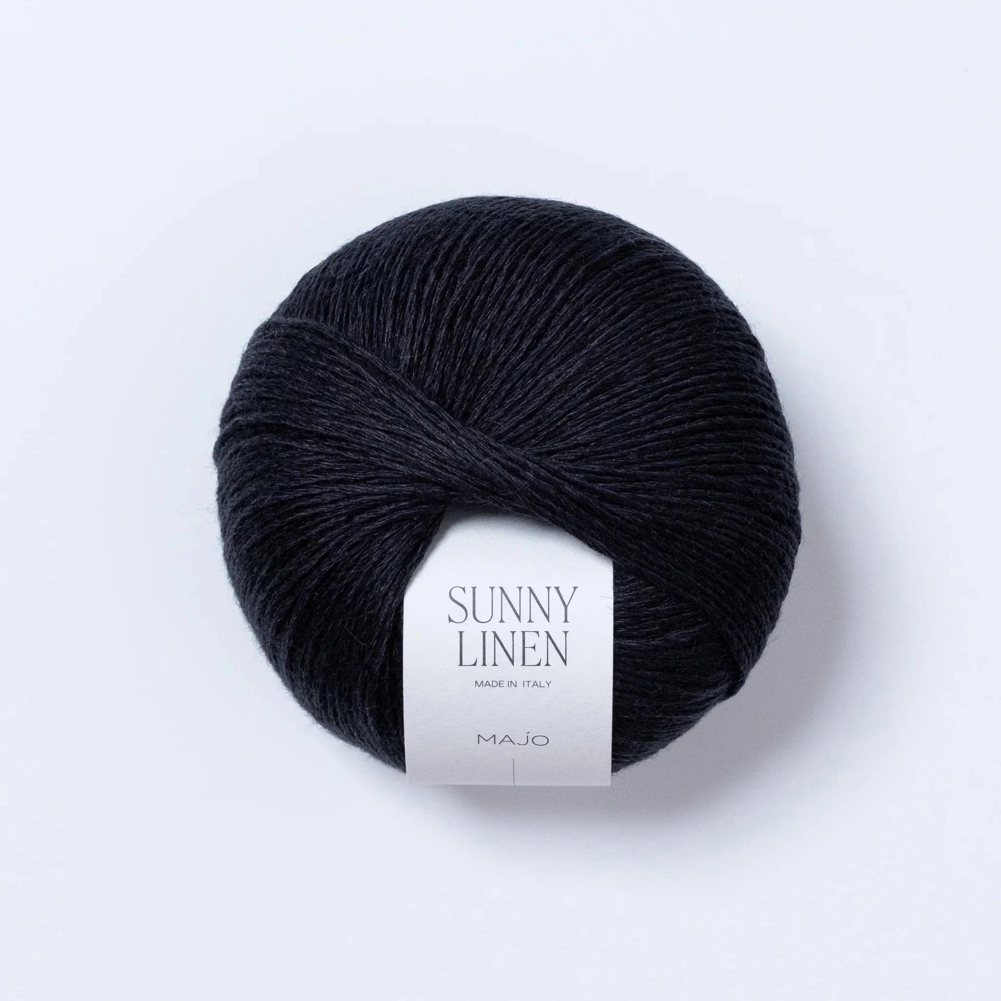 MAJO GARN Sunny Linen - Majo Garn Black - The Little Yarn Store