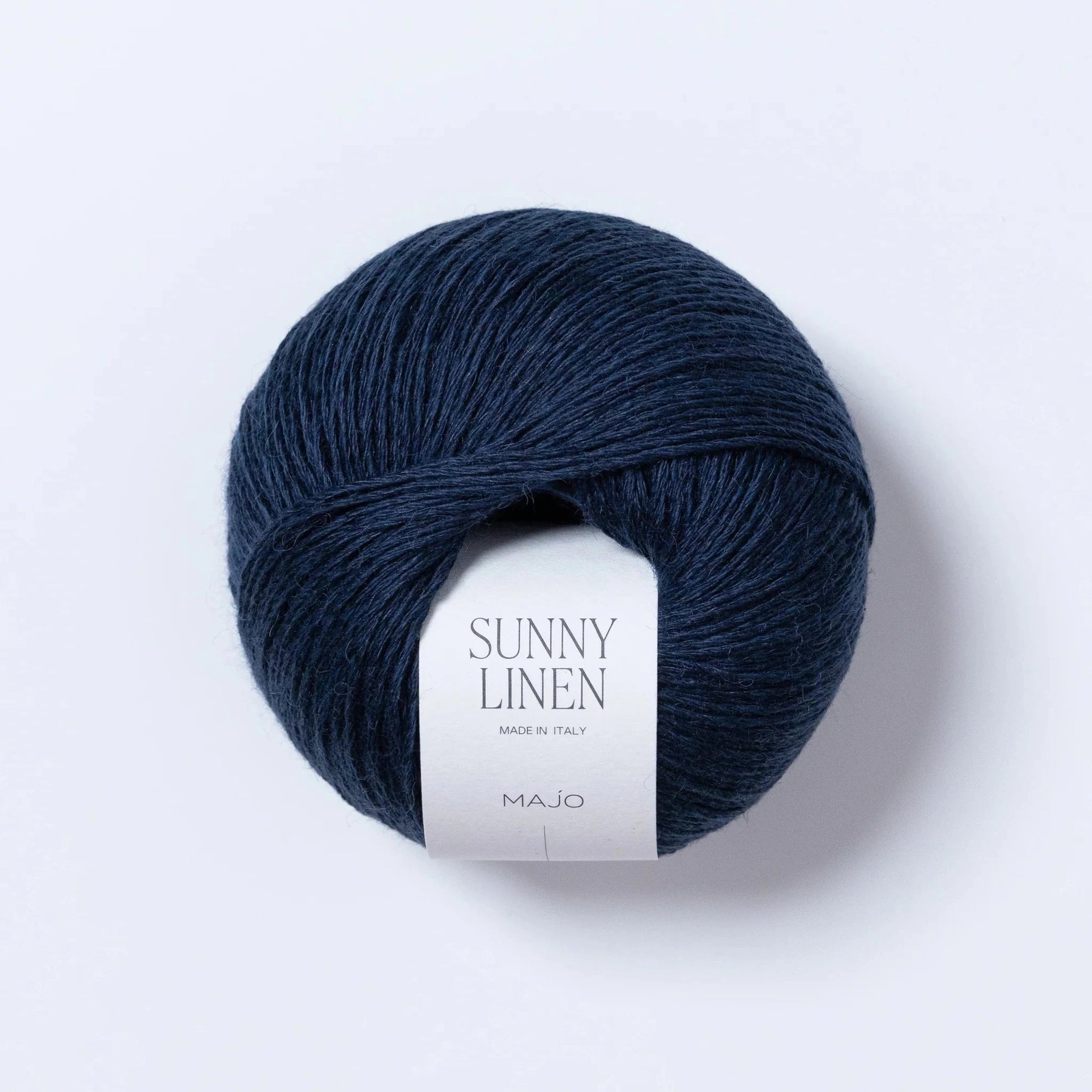 MAJO GARN Sunny Linen - Majo Garn Navy - The Little Yarn Store