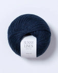MAJO GARN Sunny Linen - Majo Garn Navy - The Little Yarn Store