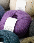 MAJO GARN Tweed Supreme - Majo Garn Burgundy - The Little Yarn Store
