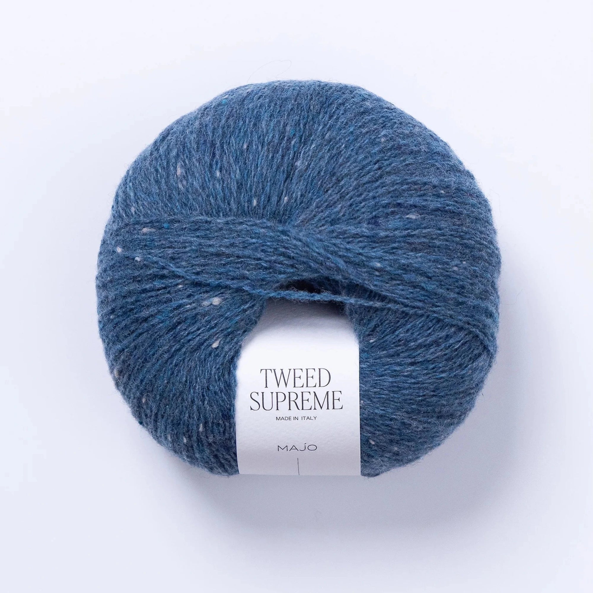 MAJO GARN Tweed Supreme - Majo Garn Petrol Blue - The Little Yarn Store