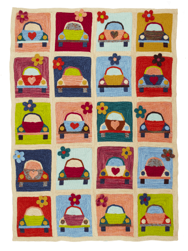 Margaret Holzmann's Iconic Knit Blankets and More - Margaret Holzmann - The Little Yarn Store