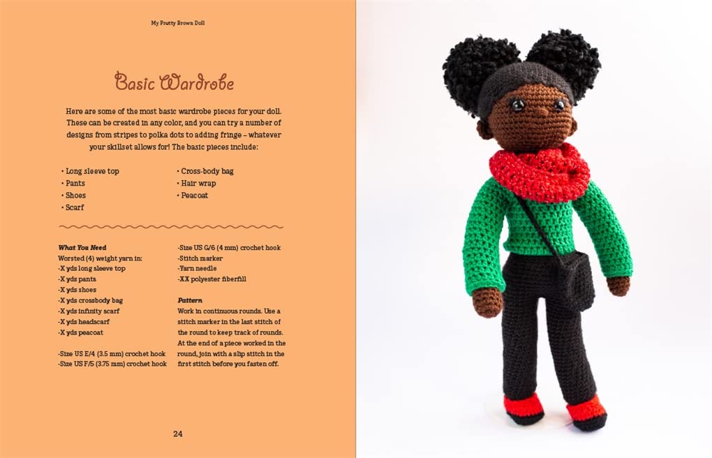 My Pretty Brown Doll - Yolonda Jordan - The Little Yarn Store