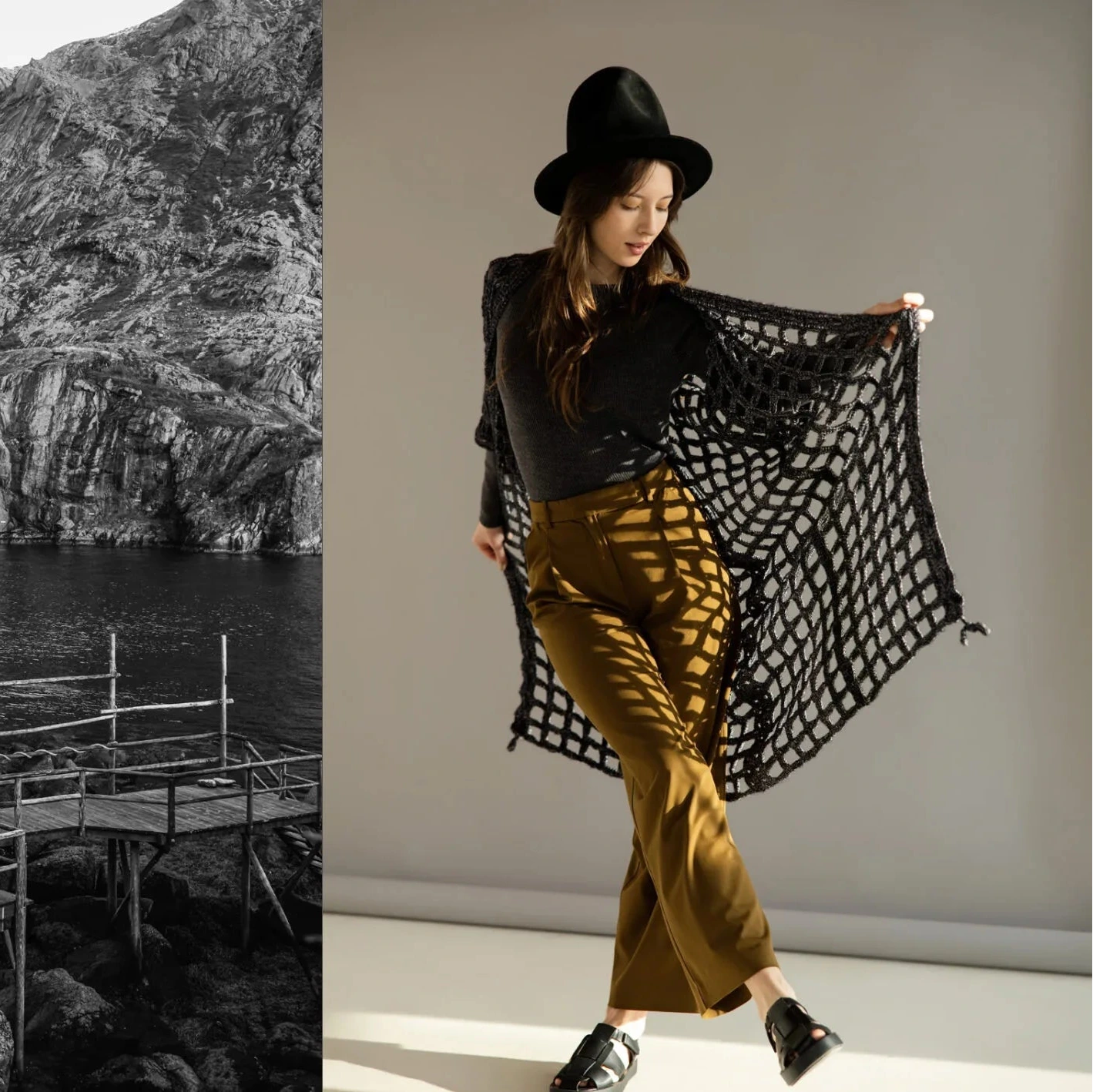 Nordic Textures in Crochet Garments - Linda Skuja - The Little Yarn Store