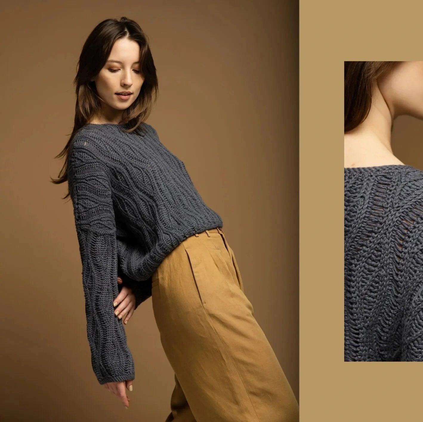 Nordic Textures in Crochet Garments - Linda Skuja - The Little Yarn Store