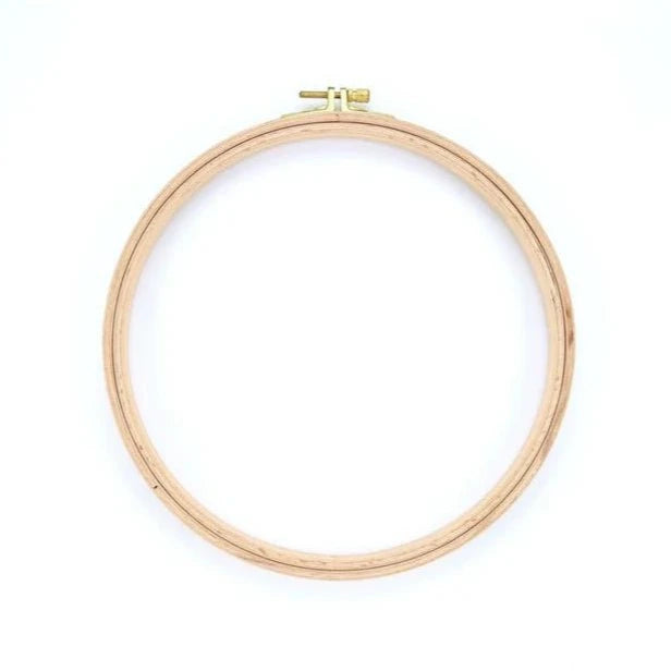 Nurge Beech Wood Screwed Embroidery Hoops 8 MM - Nurge 220 mm - The Little Yarn Store