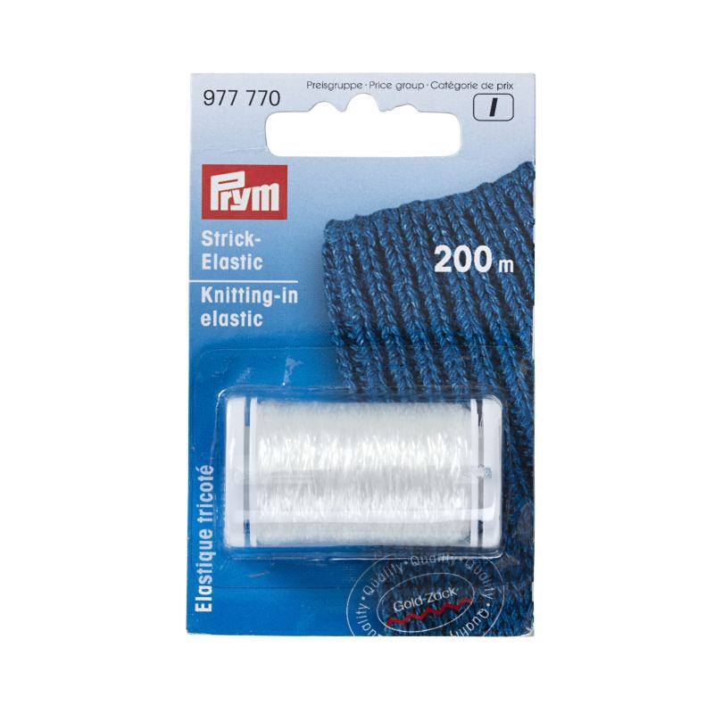 Prym Transparent Knitting-in Elastic - Prym - The Little Yarn Store