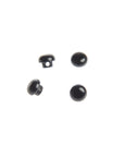 Rico Brown-Black Buttons with Bar - Rico 5 mm - The Little Yarn Store