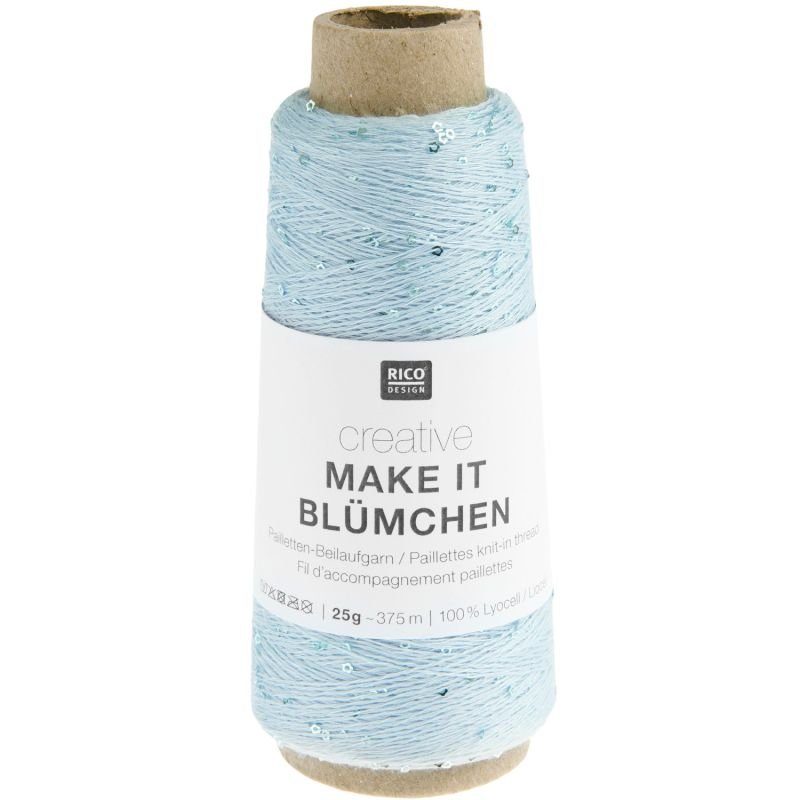 Rico Creative Make It Blümchen - Rico 003 Aqua - The Little Yarn Store
