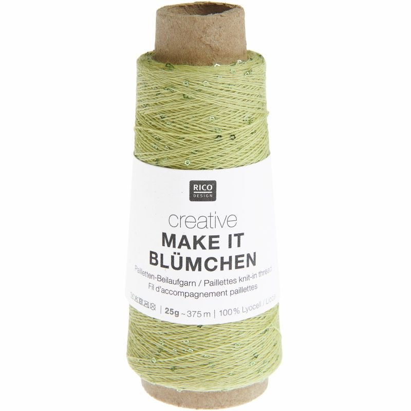 Rico Creative Make It Blümchen - Rico 014 Olive - The Little Yarn Store