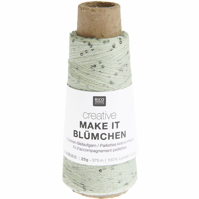 Rico Creative Make It Blümchen - Rico 013 Sage - The Little Yarn Store