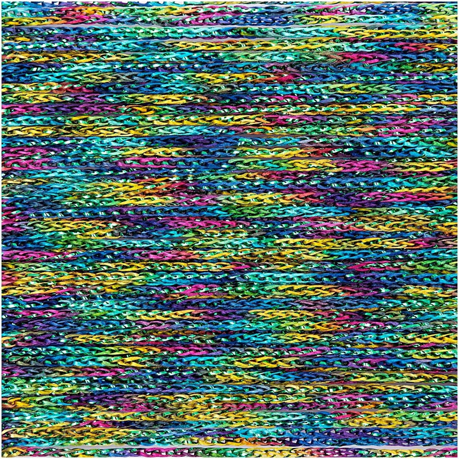 Rico Creative Make It Glitter - Rico 005 Aqua - The Little Yarn Store