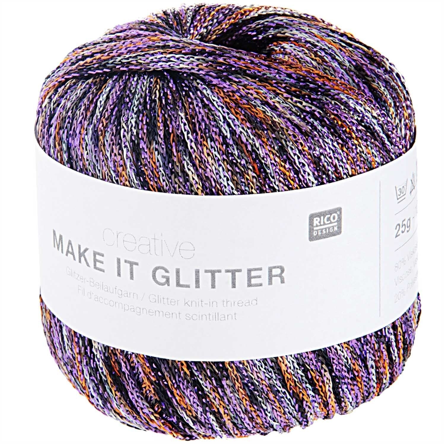Rico Creative Make It Glitter - Rico 003 Flower Meadow - The Little Yarn Store