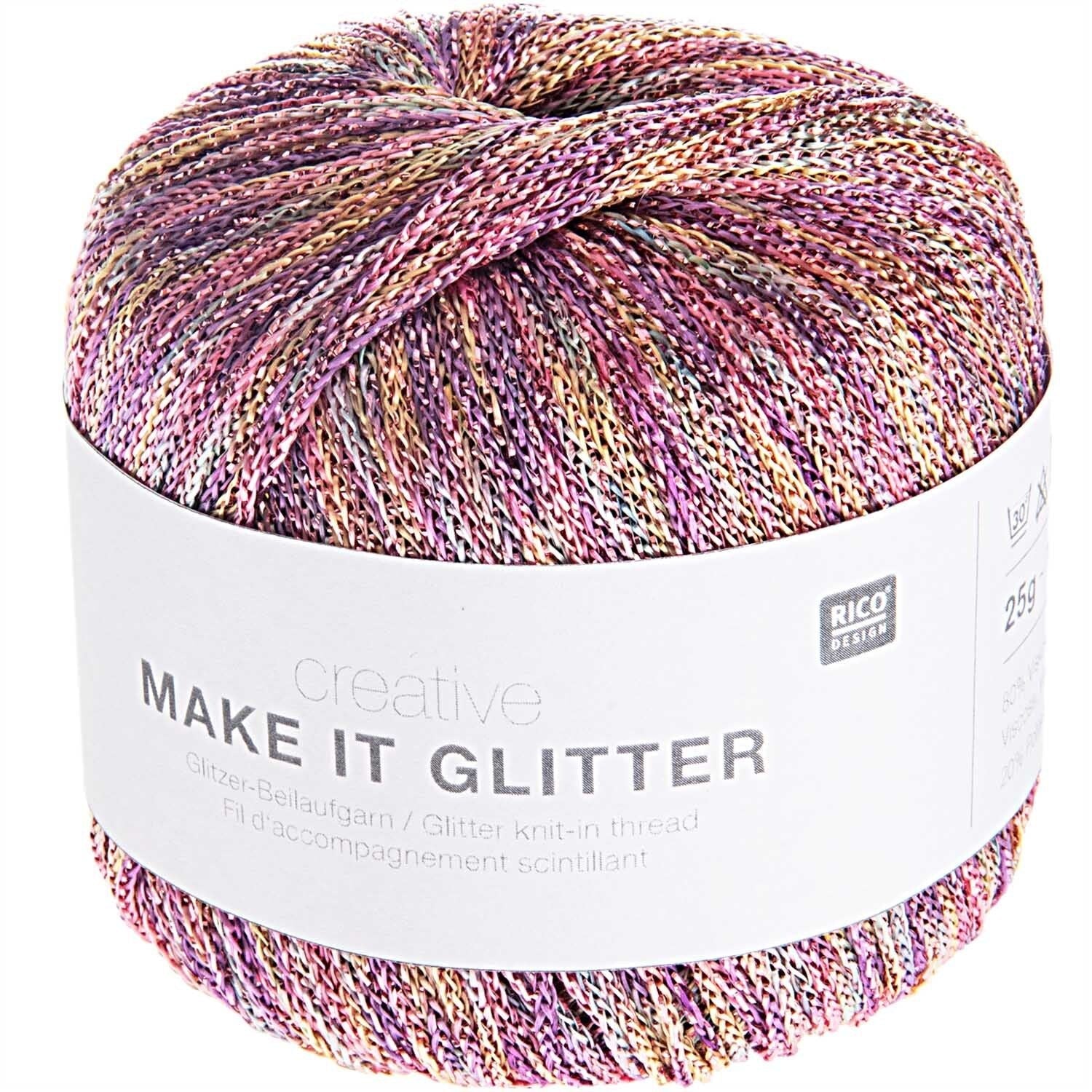 Rico Creative Make It Glitter - Rico 001 Pastel - The Little Yarn Store