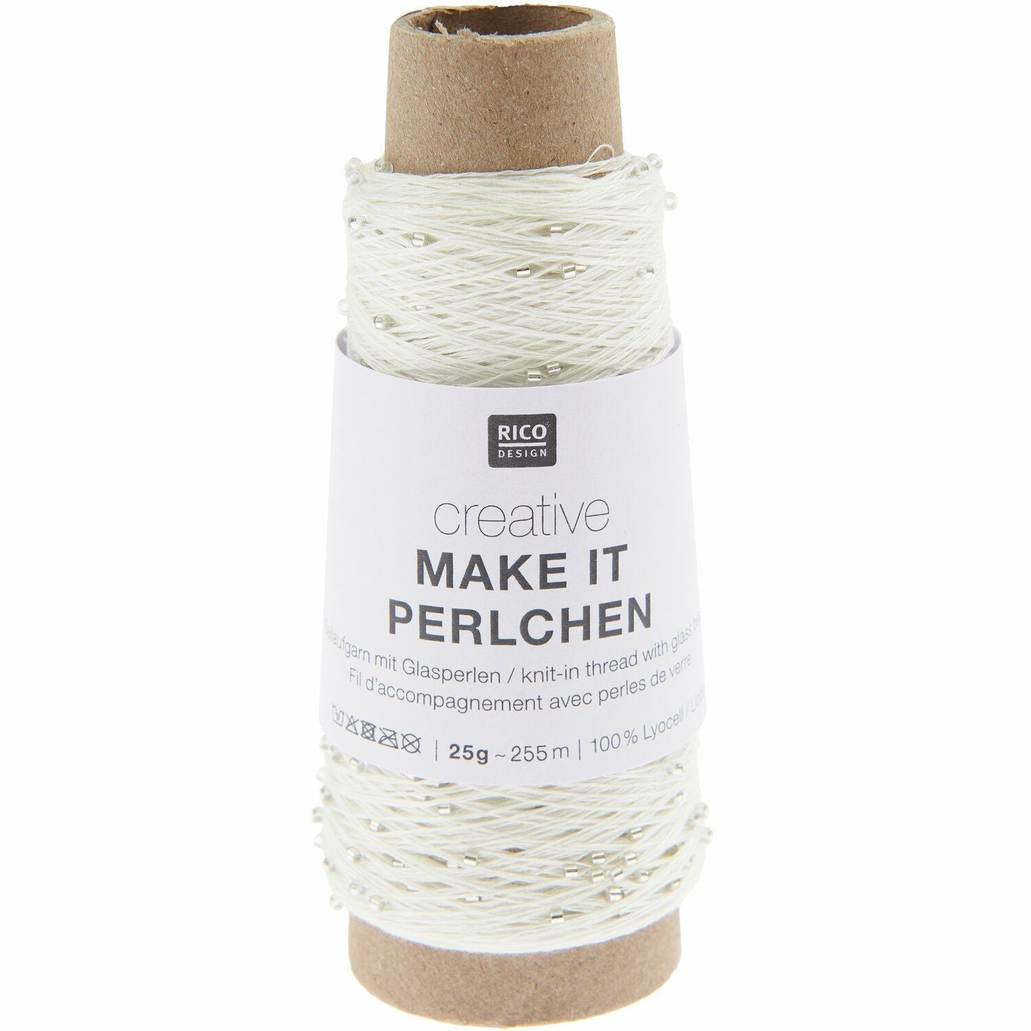 Rico Creative Make It Perlchen - Rico 001 Crystal - The Little Yarn Store