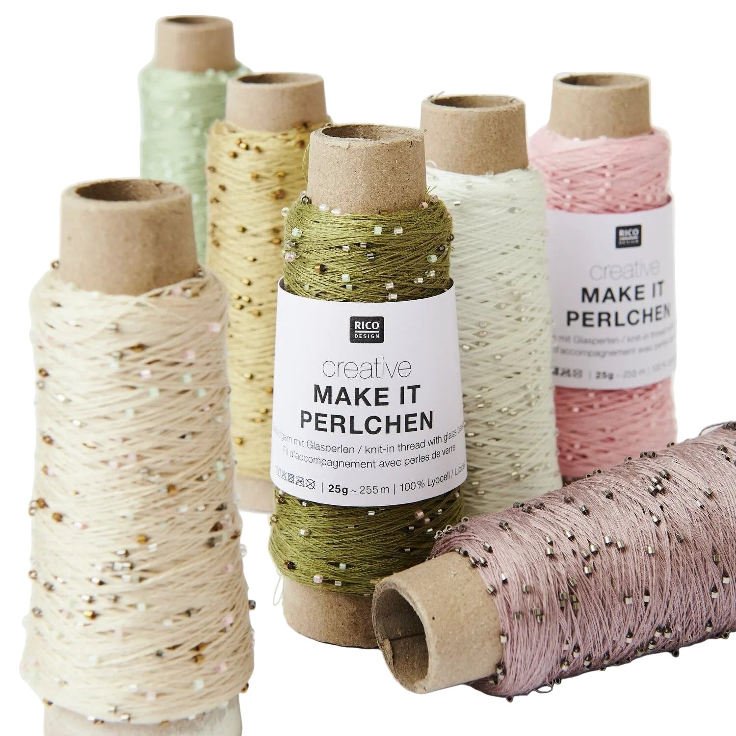 Rico Creative Make It Perlchen - Rico 004 Jade - The Little Yarn Store